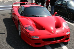 Picture of a Ferrari F50 at Daikoku Futo