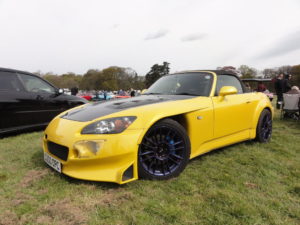 Yellow Honda S2000