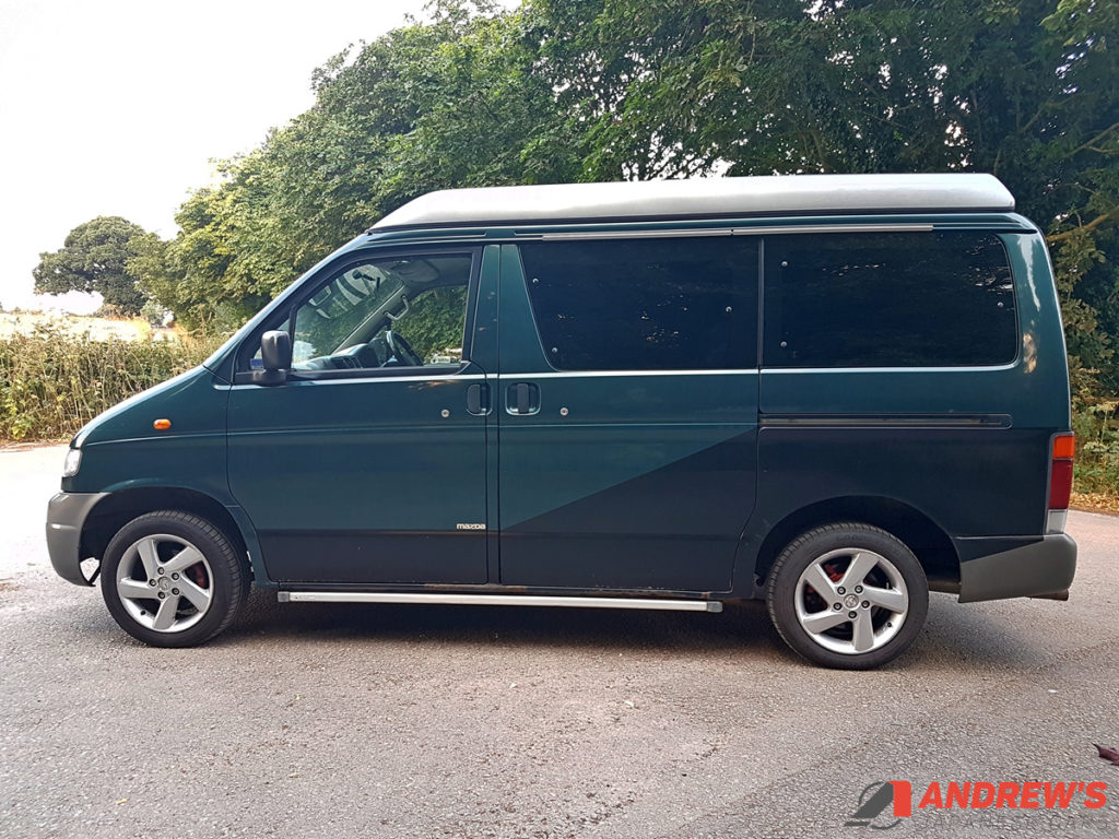 Picture of left side of Mazda Bongo Auto Free Top 2.5 TD for sale