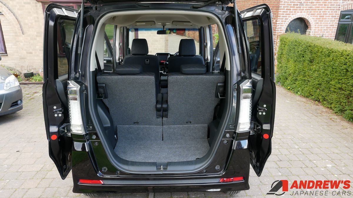 Picture of the boot space on a JF-1 Honda N-Box Custom for sale